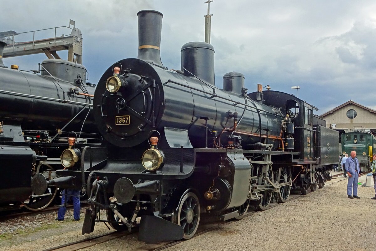 Am 26 Mai 2019 findet 1367 sichselbst zurück in das bw von Verein Mikado 1244 in Brugg AG.