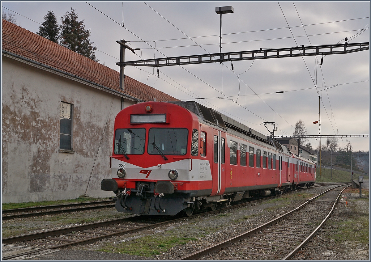 Der CJ RBDe 566 222 mit ABt in Bonfol.
15. Dez. 2018

