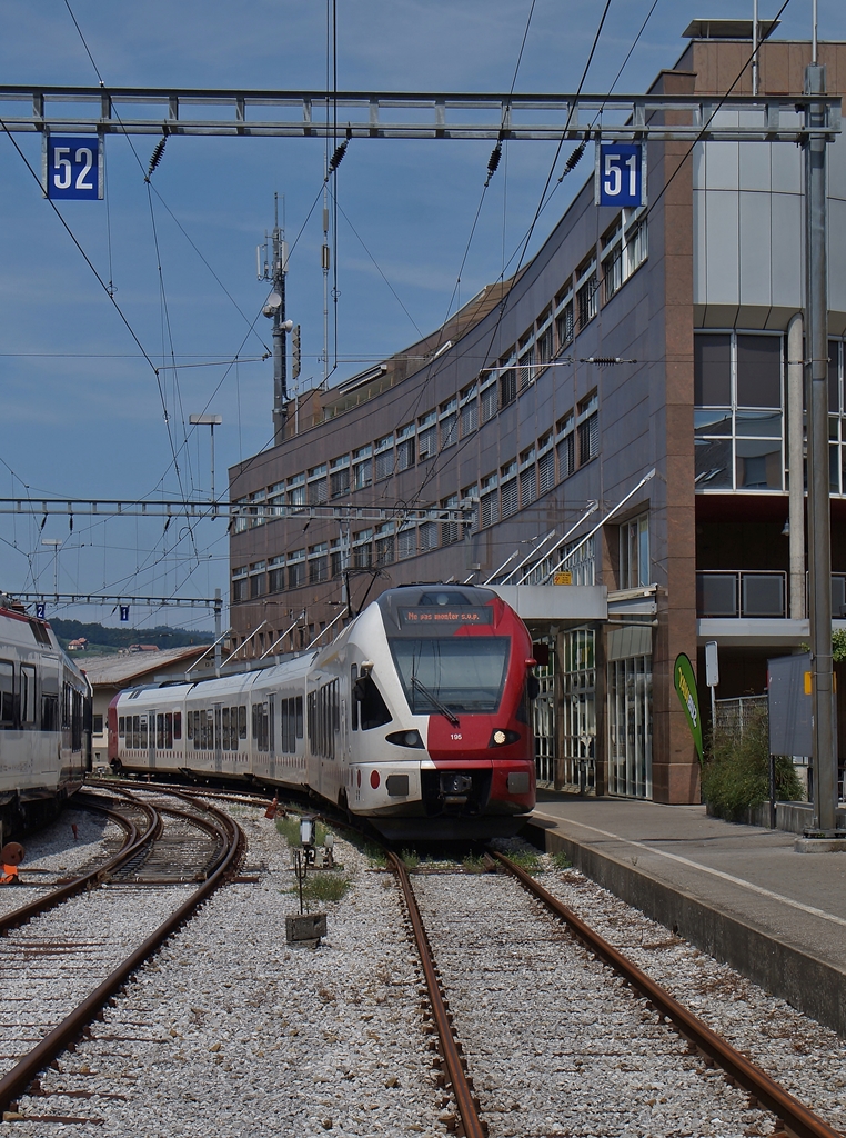Der RE Fribourg Bulle ist an seinem Zeil eingetroffen.
6. Aug. 2015