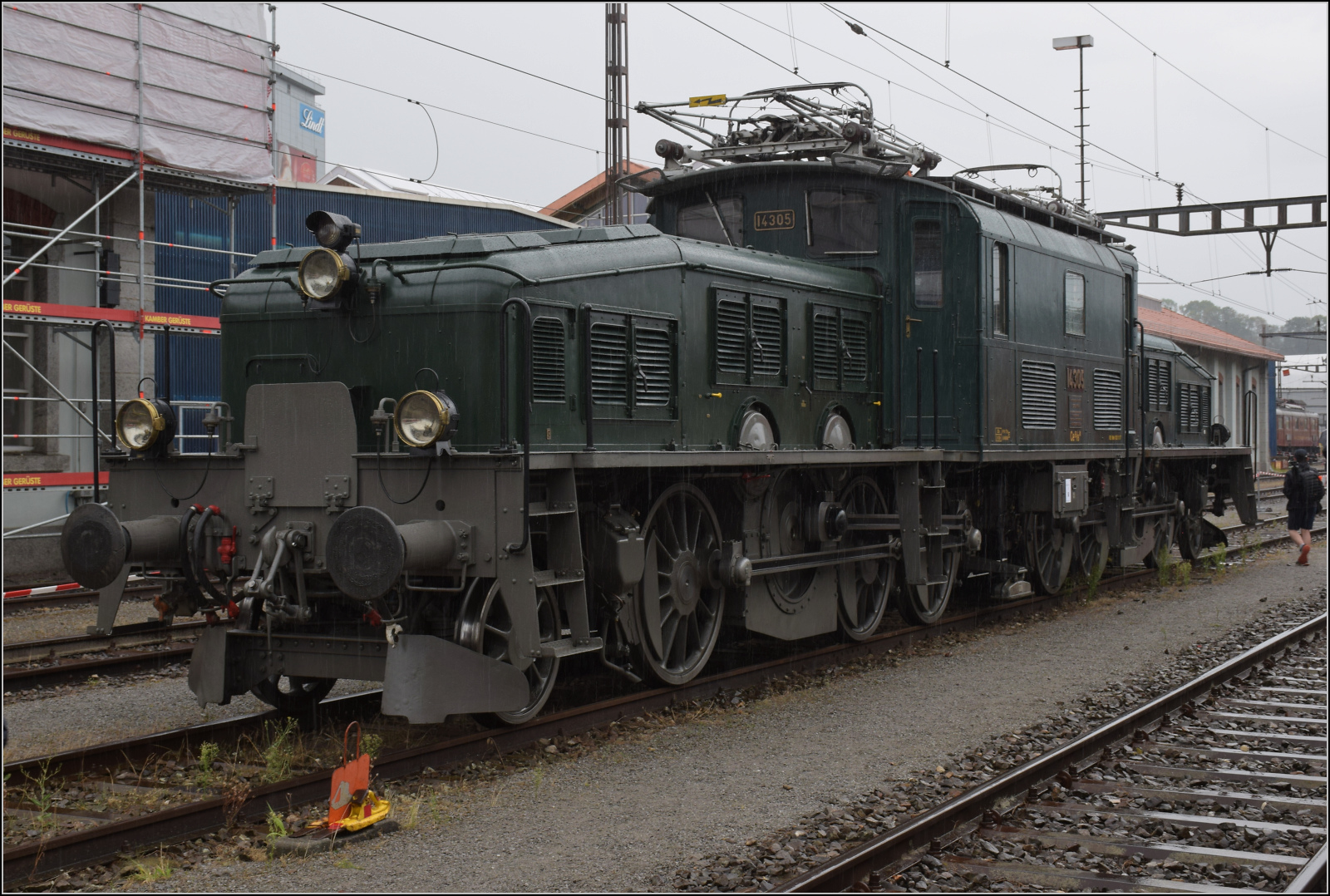 Depotfest Olten 2023. 

Krokodil Ce 6/8 III 14305. August 2023.