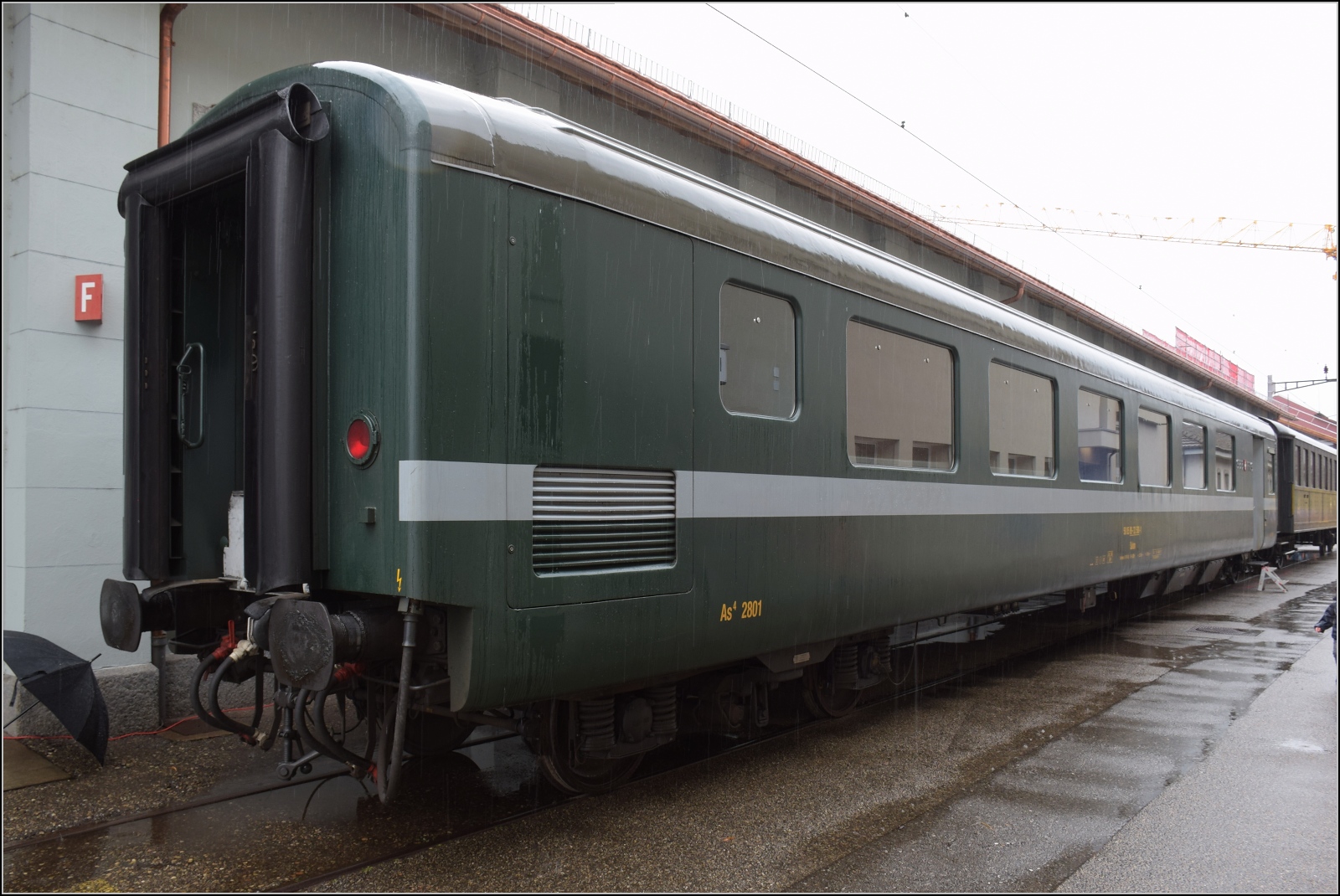 Depotfest Olten 2023

Der EW I-Salonwagen As4 2801 von SBB Historic. August 2023.