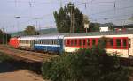 An einem Maiabend 2012 durchfährt eine unbekannte 101 mit dem CNL 472 Basel-Kopenhagen Bad Krozingen.