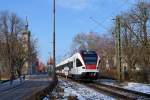 SBB: Flirt RABe 526  Seehas  bei Konstanz am 7.