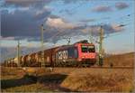 Re 482 022-8 mit einem Mischer Richtung Muttenz.