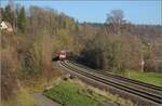 Godot-Express rechts des Hochrheins.