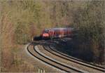 Godot-Express rechts des Hochrheins.