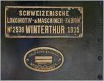 5 Nieten und zwei Fabrikschilder als Ergänzung zu den Coni Fer E 3/3 N° 5 Bilder, verbunden mit der Hoffnung, zur Aufklärung des  Lebensweges  der sechs  Alusuisse  Loks und