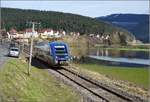 X 73754 bei der Einfahrt nach Morteau.