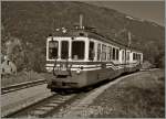 Der SSIF ABe 6/6 N° 35  Verbano  als Regionalzug 35 von Re nach Domodossola in Verigo.