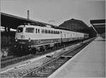 Die DB 110 288-8 mit ihrem Schnellzug nach Dortmund ist nur vordergründig das Motiv dieses Bildes.