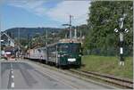 Autour de la voie ferrée / Rund um die eiserne Bahn (Herbstevent 2024) - Für den Kiestransport beschaffte die GFM im Jahre 1972 die beiden Treibwagen mit der Bezeichnung BDe 4/4 141 und 142.