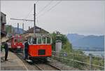 Les chemins de fer disparus - Die verschwundenen Bahnen (Réseaux Breton 1891 - 1964 / CEV St-Légier - Châtel St-Denis 1904 - 1969) die kleine Dm 2/2 N° 3 Biniou steht symbolisch