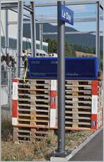 Der wohl genialste Zuganzeiger aller Zeiten: Sehr eindrücklich stimmt er die Reisenden auf den etwas heruntergekommenen Ziel-Bahnhof ein...

Le Day, den 15. August 2022
