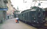 Im Fr�hjahr 1979 ist der BDe 4/4 1642 in Rohrschach Hafen eingetroffen
