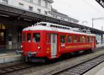 AB/RHB: Zug nach Rorschach Hafen mit dem ABDeh 2/4 24 in Rorschach Bahnhof am 31.