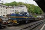 Die MOB Gm 4/4 2003 in Vevey.