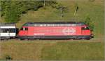 MEC R�mlingen und seine Modelleisenbahn im Massstab 1:1 mit Re 460 045-0.