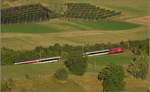 Umleiterverkehr auf dem L�ufelfingerli.