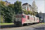 Leider sieht man die MOB GDe 4/4 nur noch selten. Ist die Lok dann noch aufgebügelt wie hier freut man sich ganz besonders. Die MOB GDe 4/4 6006 seht in Montreux. 

10. Okt. 2024 