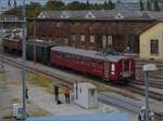 Depotfest Olten 2023

Der Leichtstahl-Speisewagen Dr 10112 von SBB Historic. August 2023.
