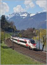 Auf den  Wolfgang Johann Goethe  musste ich einige Monate warten, dafür kam dann der SBB RABe 503 022-7 dann bei bestem Wetter...