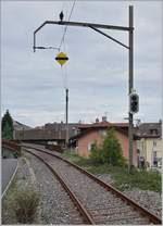 Das Ende der Strecke 130 in St-Gingolph und der Anfang der Hoffnung, dass hier eines Tages wieder Züge verkehren werden.
