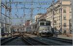  Die SNCF BB 22358 erreicht mit ihrem TER von Lyon kommend ihr Ziel Genève.