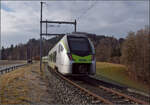 RABe 528 228 auf dem Weg nach Schwarzenburg.