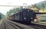 BDe 2/4 231 der EBT ist im Juli 1983 in G�nsbrunnen eingetroffen 