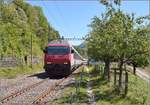 Umleiterverkehr auf dem L�ufelfingerli.