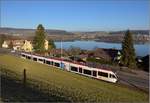 Seetalbahn, RABe 520 000-6 bei Birrwil.