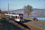 Seetalbahn, ein RABe 520 012-1 bei Birrwil.