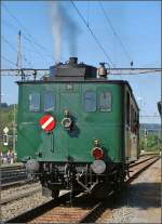 Kittel-Dampftriebwagen CZm 1/2 31 der Uerikon-Bauma Bahn. Koblenz Sommer 2009.