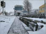 Winter in Blonay.