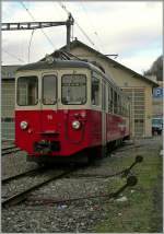 Leider kollidierte mitte Dezember ausgerechnte der jüngste und erst vor wenigen Jahren aufwändig revidierte BDeh 2/4 75 in Vevey mit einem vortrittsunberechtigen LKW.