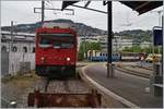   die MOB (ex MVR HGem 2/2 2501 wartet in Vevey auf neuen Aufgaben.