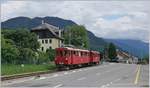 Jeweils am letzten Sonntag im Monat während der Betriebssaison (ausgenommen bei Sonderveranstaltungen) verkehren zwei  Riviera Belle Epoque  Zugspaare der Blonay -Chamby Bahn von Chaulin nach
