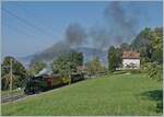  Le Chablais en fête  bei der Blonay Chamby Bahn.   Etwas von  Thema  abweichend gab es doch auch Dampf: die BFD HG 3/4 N° 3 der Blonay Chamby Bahn auf der Fahrt nach Chamby bei Chaulin.

9. September 2023