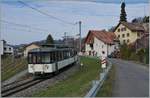 Zu meiner Überraschung und Freude war der MOB Be 4/4 1006 (ex Bipperlisi) als Regionalzug 2325 von Fontanivent nach Montreux unterwegs und konnte dank dem etwas abgedunkelten Licht bei Planchamp