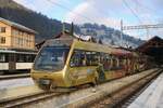 MOB 244/344 treft am Sylvester 2025 in Zweisimmen ein mit ein RB aus Gstaad.