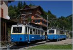 Dank dem  Rochers-De Naye  Lauf, dem ohnehin sonnigen Sonntag und der Werkstatt- Aufenthaltbedingten Abwesenheit des Bhe 4/8 305 waren an diesem 3.
