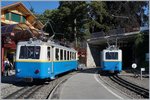 Dank dem  Rochers-De Naye  Lauf, dem ohnehin sonnigen Sonntag und der Werkstatt- Aufenthaltbedingten Abwesenheit des Bhe 4/8 305 waren an diesem 3.