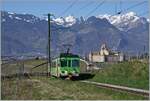 Gleiche Fotostelle, eigentlich das gleiche Motiv und trotzdem drei ganz unterscheidliche Bilder: der ASD /TPC BDe 4/4 403 ist mit seinem Steuerwagen Bt 434 auf der Fahrt nach Aigle und hat in den