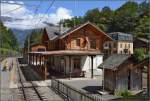 Bahnhofsmärchenwelt Martigny - Vallorcine.