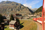 Matterhorn-Gotthard Bahn MGB: Was entsteht eigentlich da in Andermatt? Es sieht ziemlich grössenwahnsinnig aus.