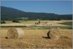 Der BAM (MBC) Be 4/4 N° 15 noch im  YSteC-Rot  als Regionalzug 13 nach Apples kurz nach L'Isle Mont la Ville.