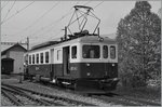 120 Jahren BAM MBC: Der historische BCFe 4/4 N° 2 und sein AB übernahmen zum 120.BAM Jubilämsfest die Planleistungen auf der Strecke Apples - L'Isle Mont la Ville (sowie zwei