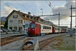 Durch die Einstellung der CEV Strecke Ch�tel St-Denis - St-L�gier wurde der Bahnhof Ch�tel zum Kopfbahnhof, so dass die TPF Z�ge von Pal�zieux nach Bulle in Ch�tel St-Denis die Fahrtrichtung wechseln