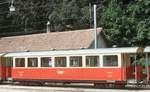 Alte Wagen der Waldenburgerbahn: Personenwagen B 47.