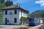SSIF/FART: ABe 8/8 22  TICINO  (1959), ehemals FART, auf Rangierfahrt in RE am 2.